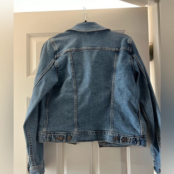 Premium Original Trucker Levi’s Jean jacket, Levi’s premium denim. Womens Size M - Picture 2 of 3